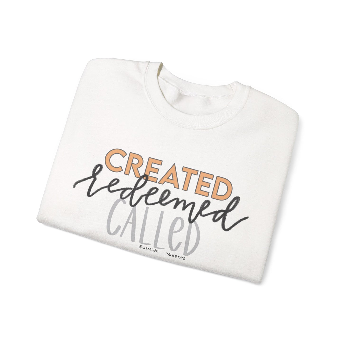 Created Redeemed Called Crewneck Sweatshirt