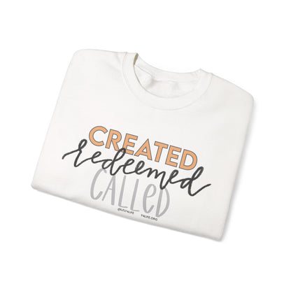 Created Redeemed Called Crewneck Sweatshirt