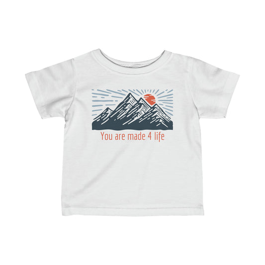 Mountain Made 4 Life Infant Fine Jersey Tee