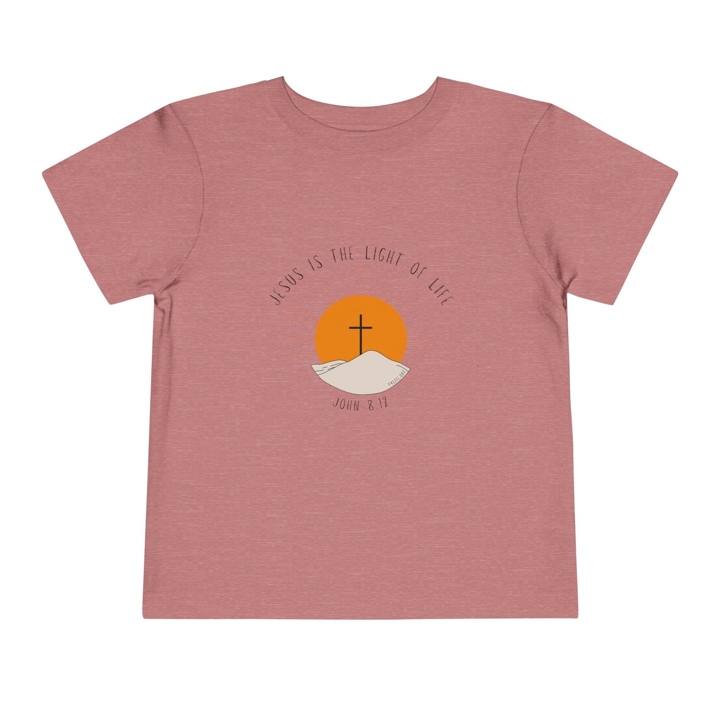 John 8:12 Toddler Short Sleeve Tee