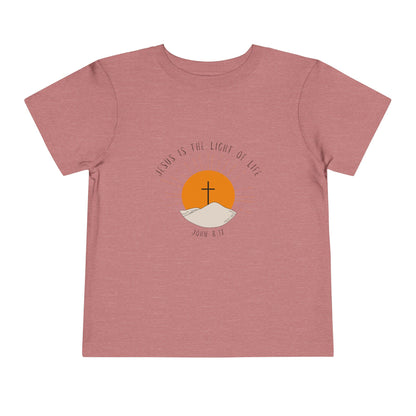 John 8:12 Toddler Short Sleeve Tee