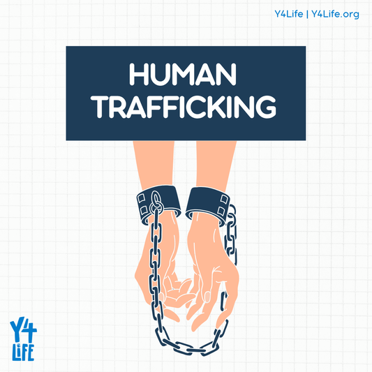 Human Trafficking Y4Life Infographic