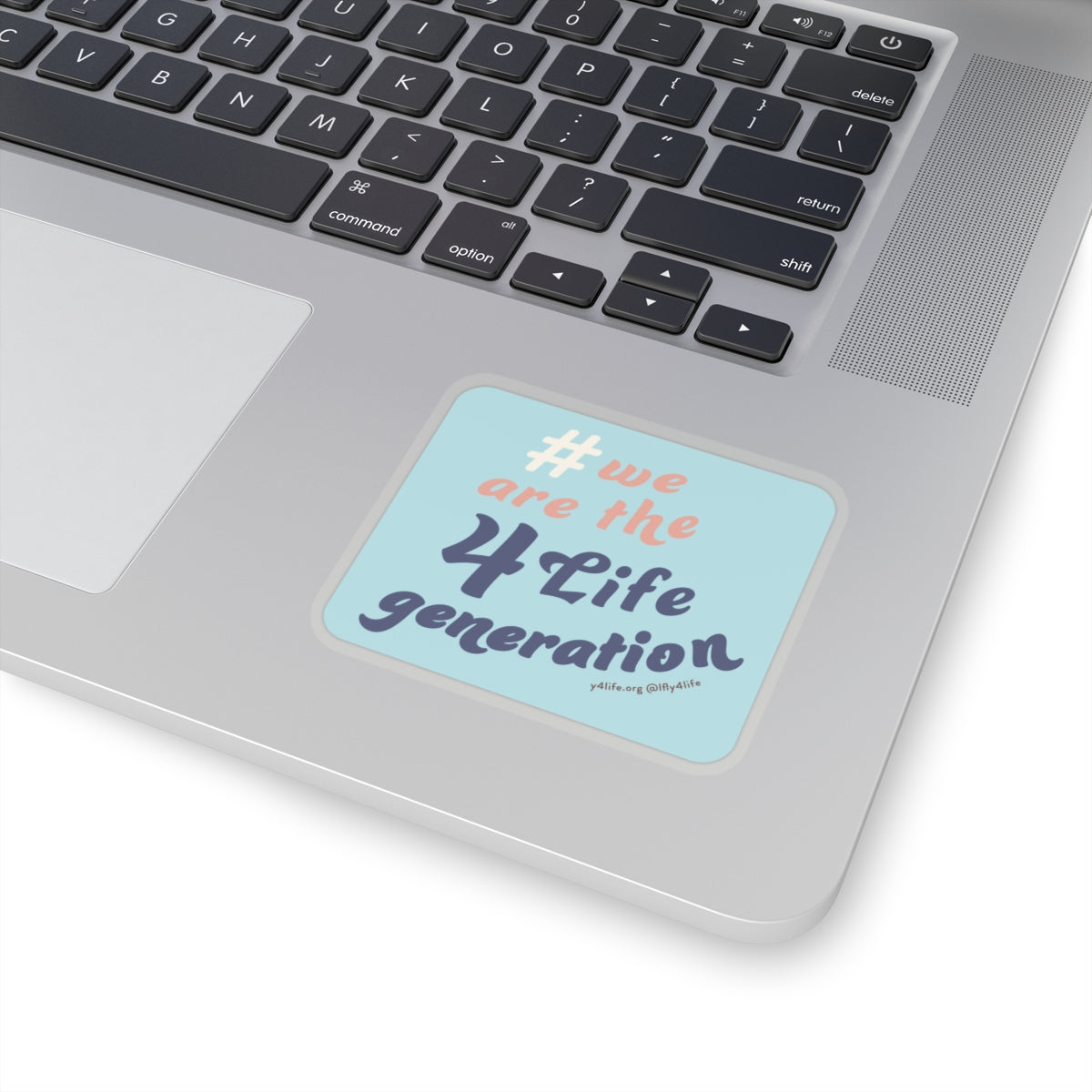 #4LifeGeneration Light Blue Kiss-Cut Sticker