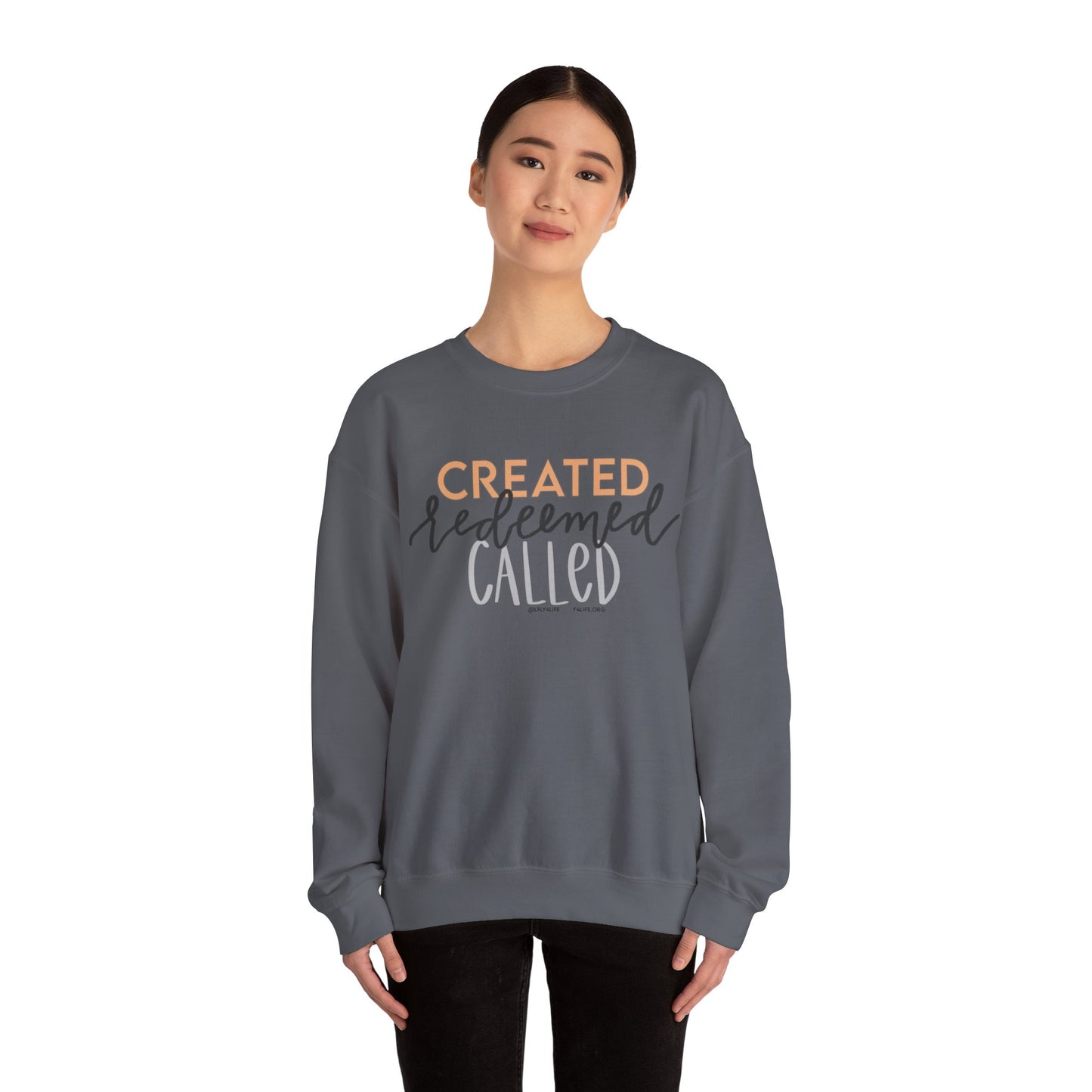 Created Redeemed Called Crewneck Sweatshirt
