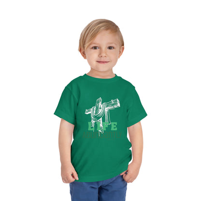Life Abundantly Monochrome Toddler Short Sleeve Tee