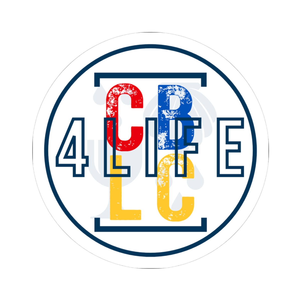 CBLC4Life Round Team Sticker