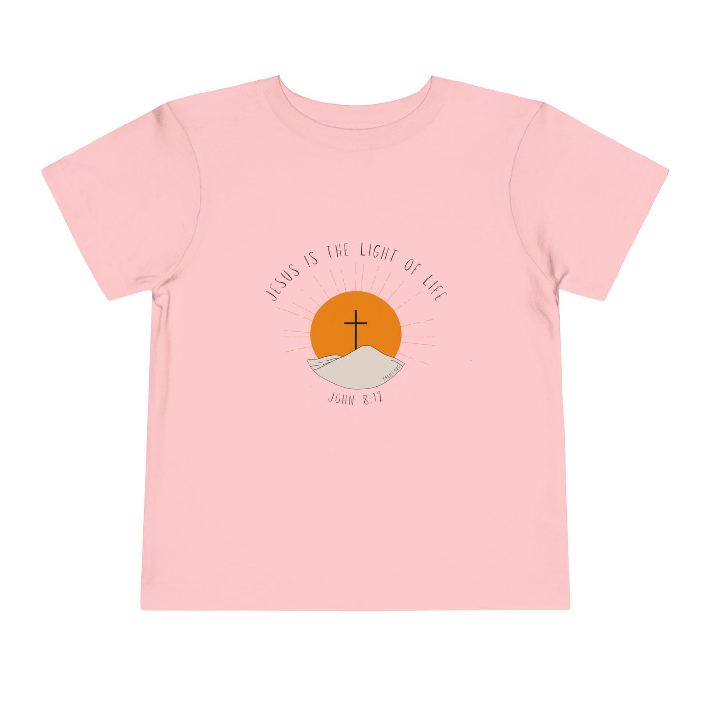 John 8:12 Toddler Short Sleeve Tee