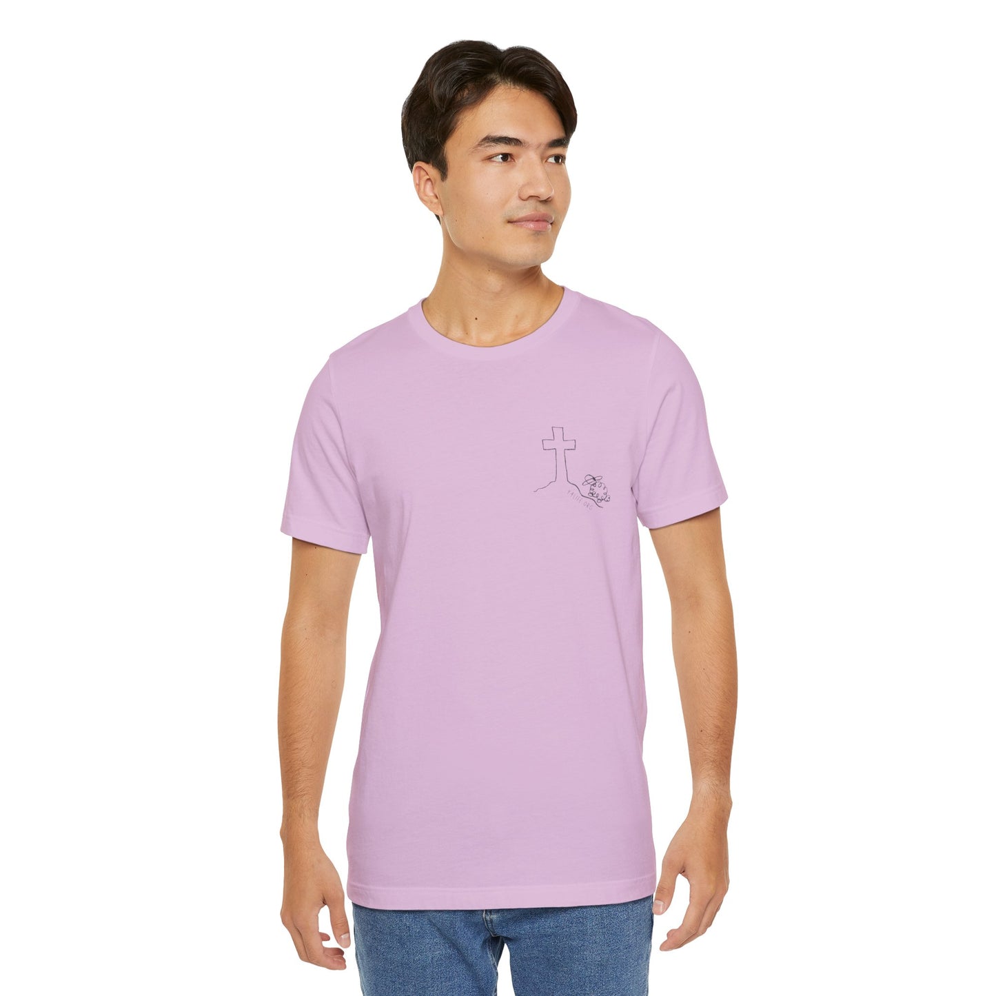 That They May Have Life Unisex Jersey Short Sleeve Tee