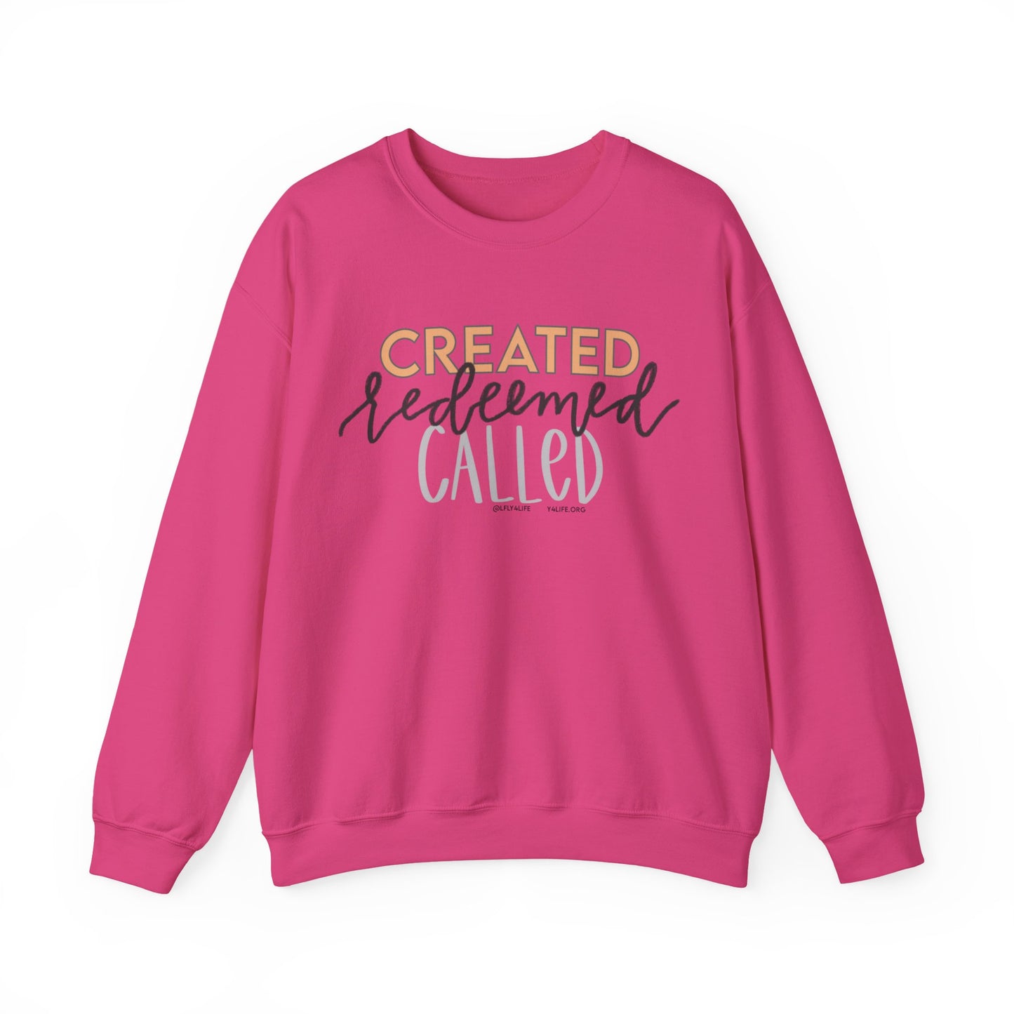 Created Redeemed Called Crewneck Sweatshirt