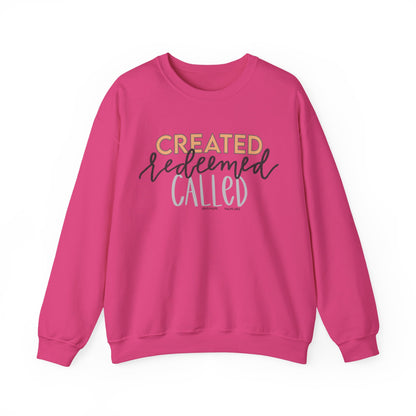 Created Redeemed Called Crewneck Sweatshirt