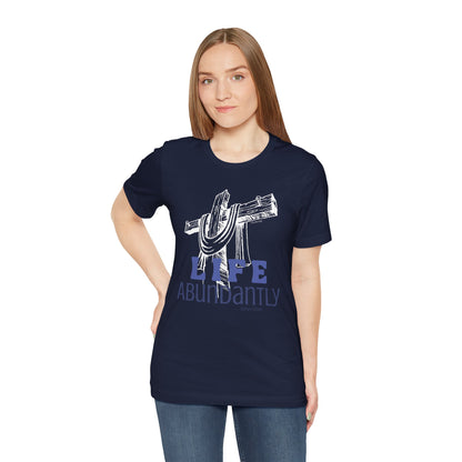 Life Abundantly Monochrome Short Sleeve Tee