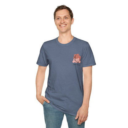 Psalm 139 Peach Unisex Softstyle T-Shirt