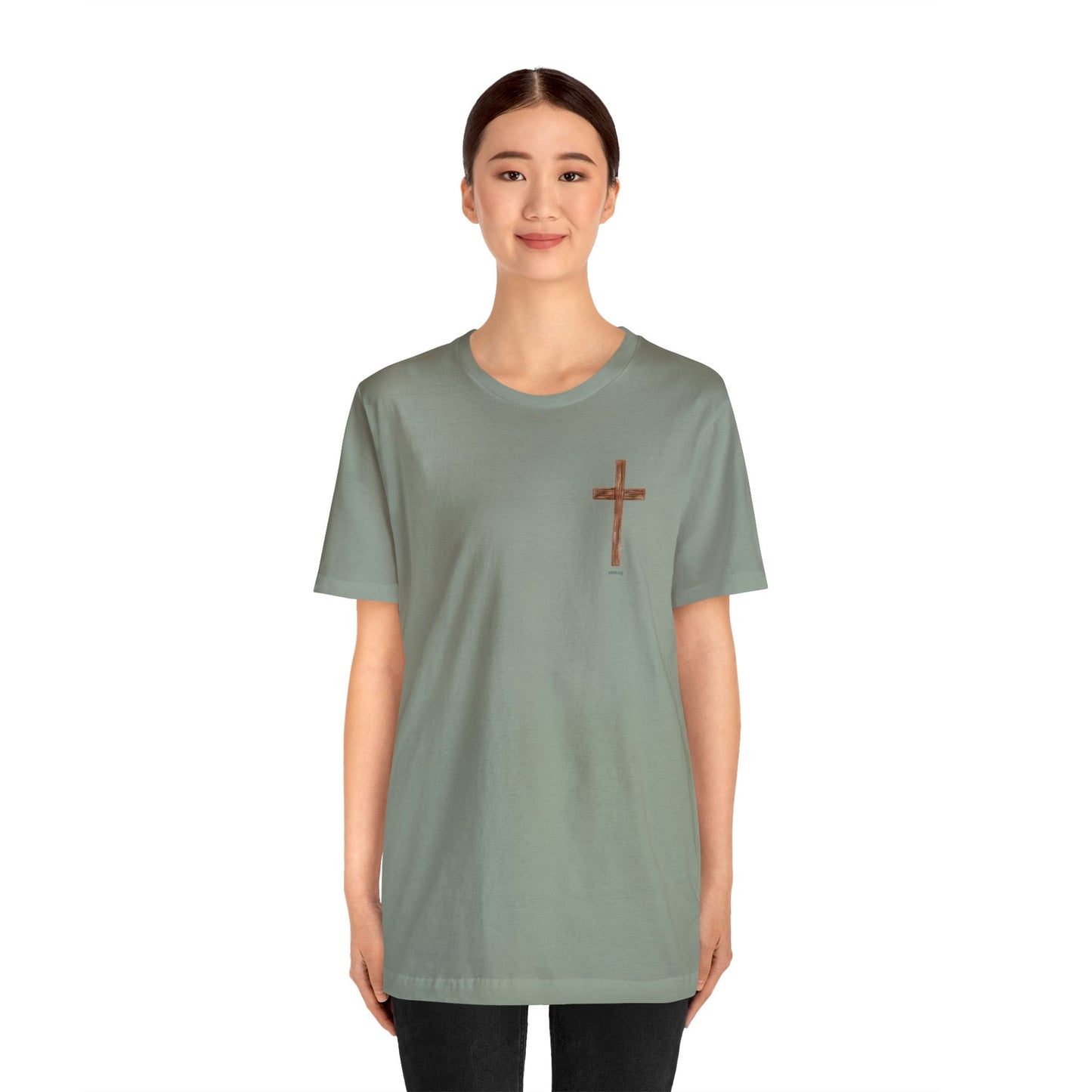 Jesus Saved Me Unisex Jersey Short Sleeve Tee