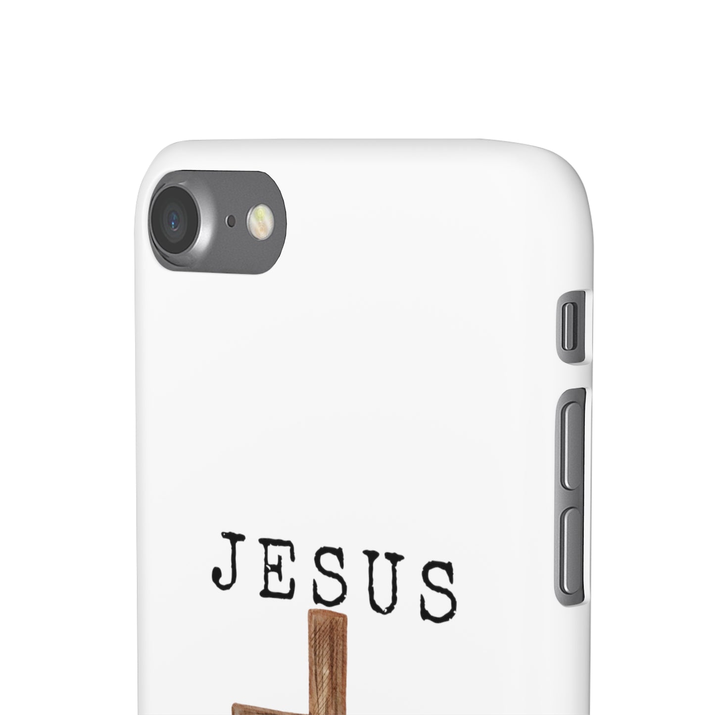Jesus Saved Me Snap Cases