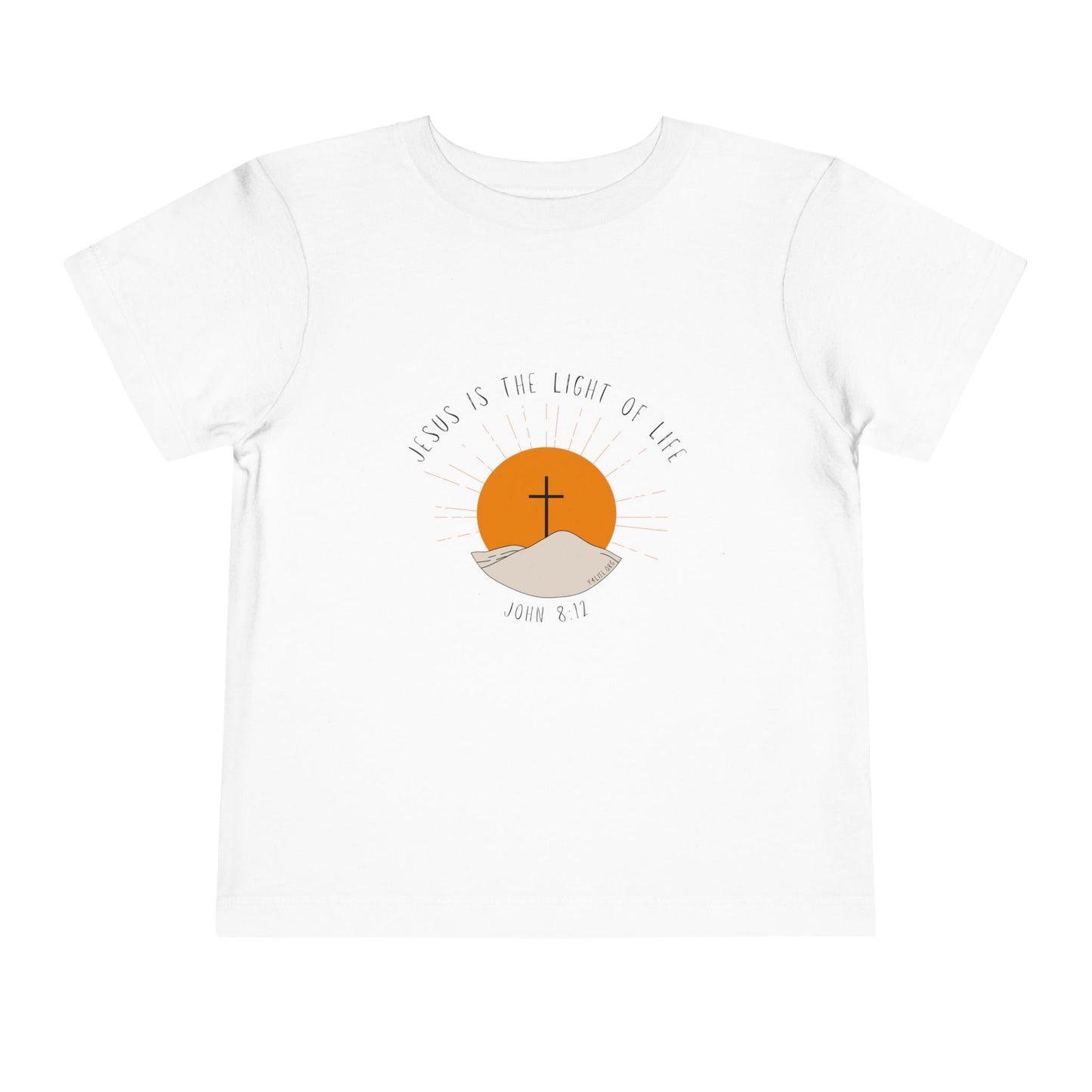John 8:12 Toddler Short Sleeve Tee