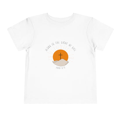 John 8:12 Toddler Short Sleeve Tee