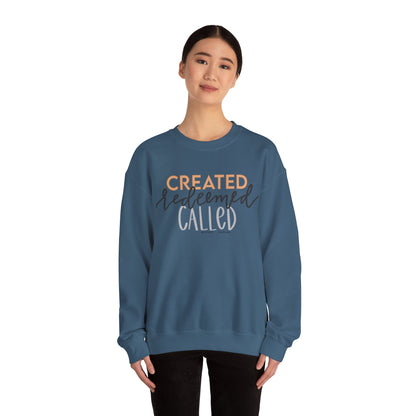 Created Redeemed Called Crewneck Sweatshirt
