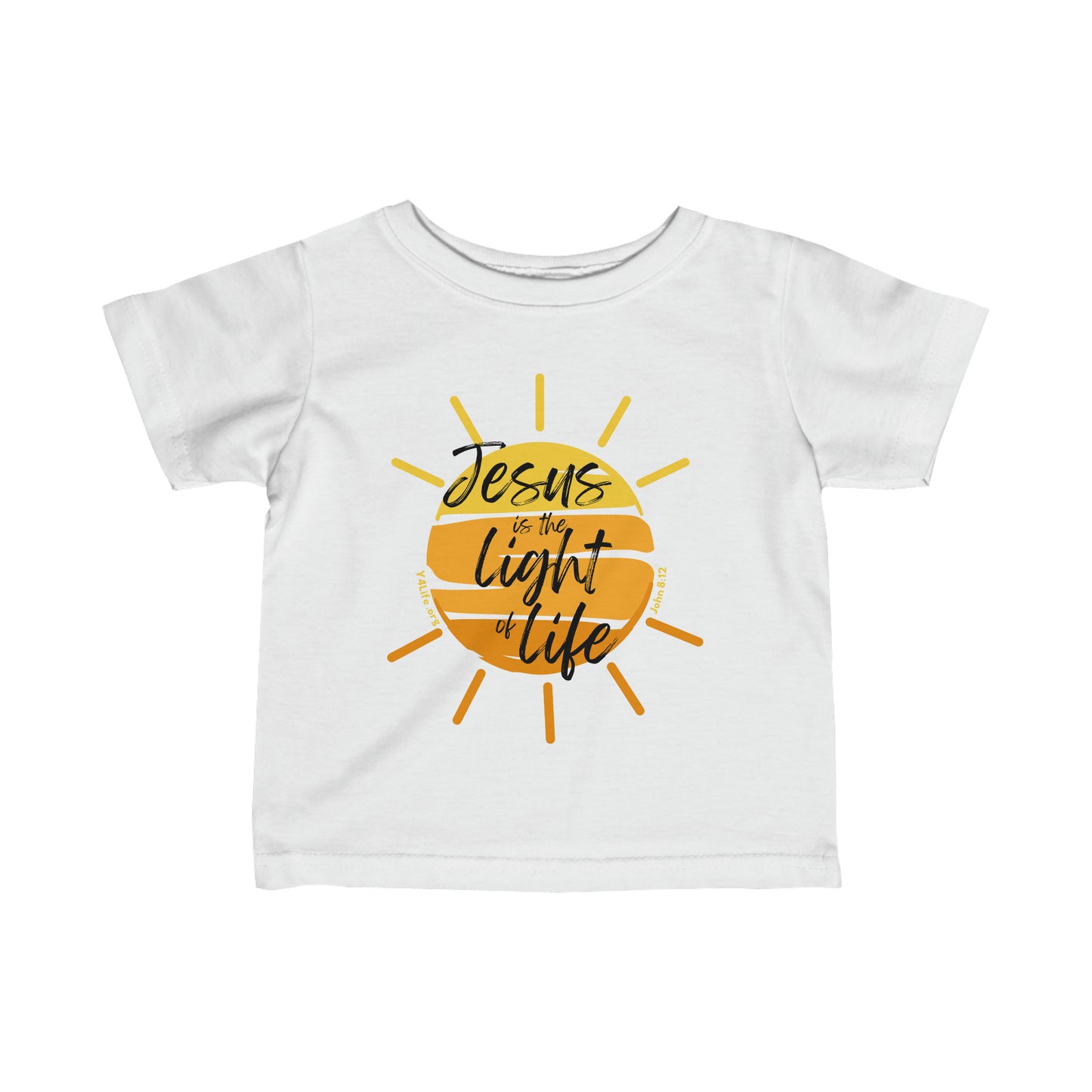 John 8:12 Infant Fine Jersey Tee