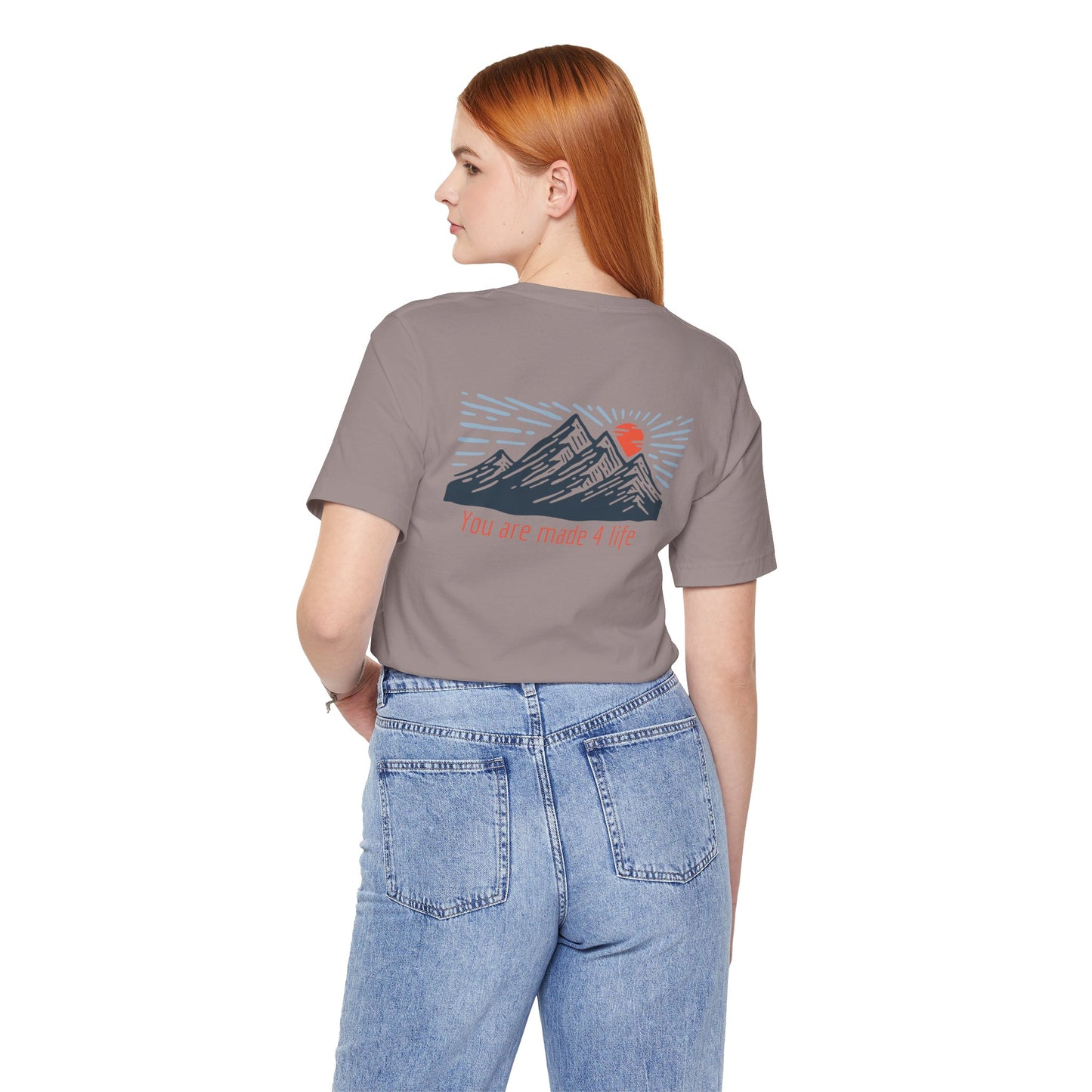 Mountain Made 4 Life Unisex Jersey Short Sleeve Tee