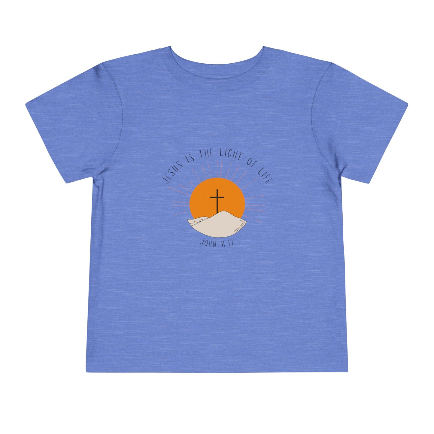 John 8:12 Toddler Short Sleeve Tee