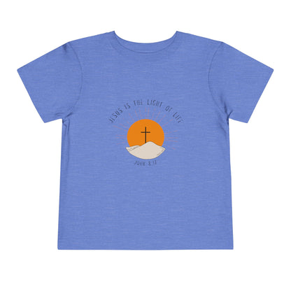 John 8:12 Toddler Short Sleeve Tee