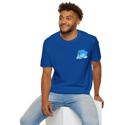 Psalm 139 Blue Unisex Softstyle T-Shirt