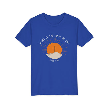 John 8:12 Youth Short Sleeve Tee