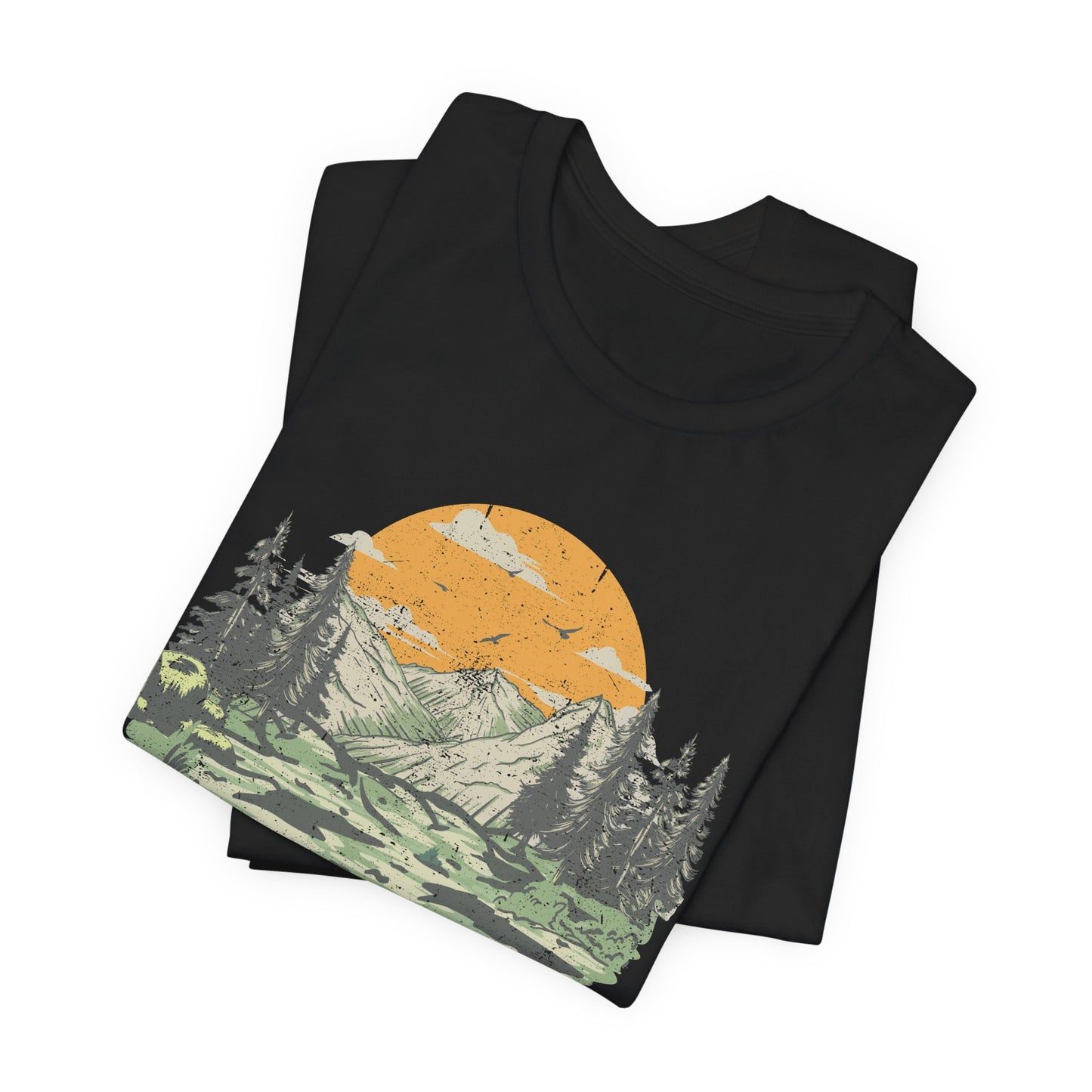 "Fatherhood is my Vocation" (mountains) Unisex Jersey Short Sleeve Tee