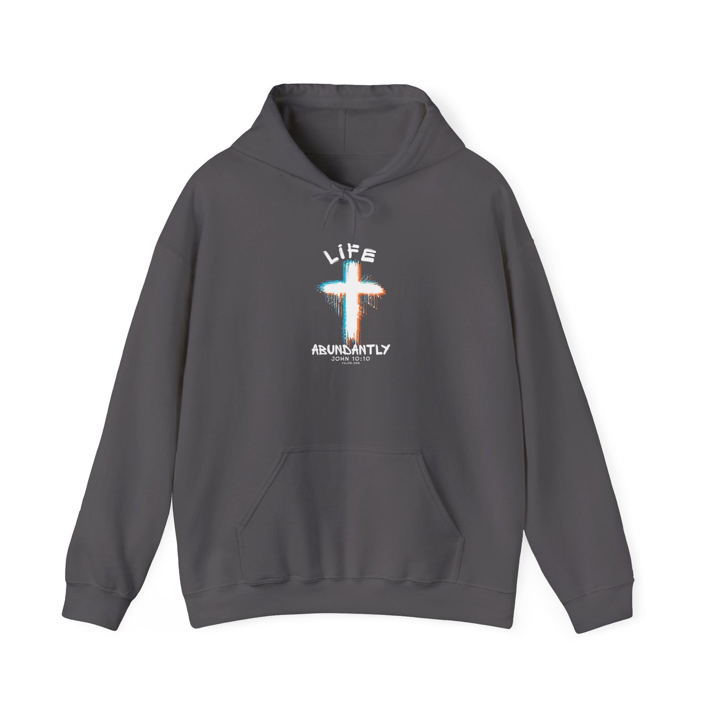 Life Abundantly Multicolor Hooded Sweatshirt