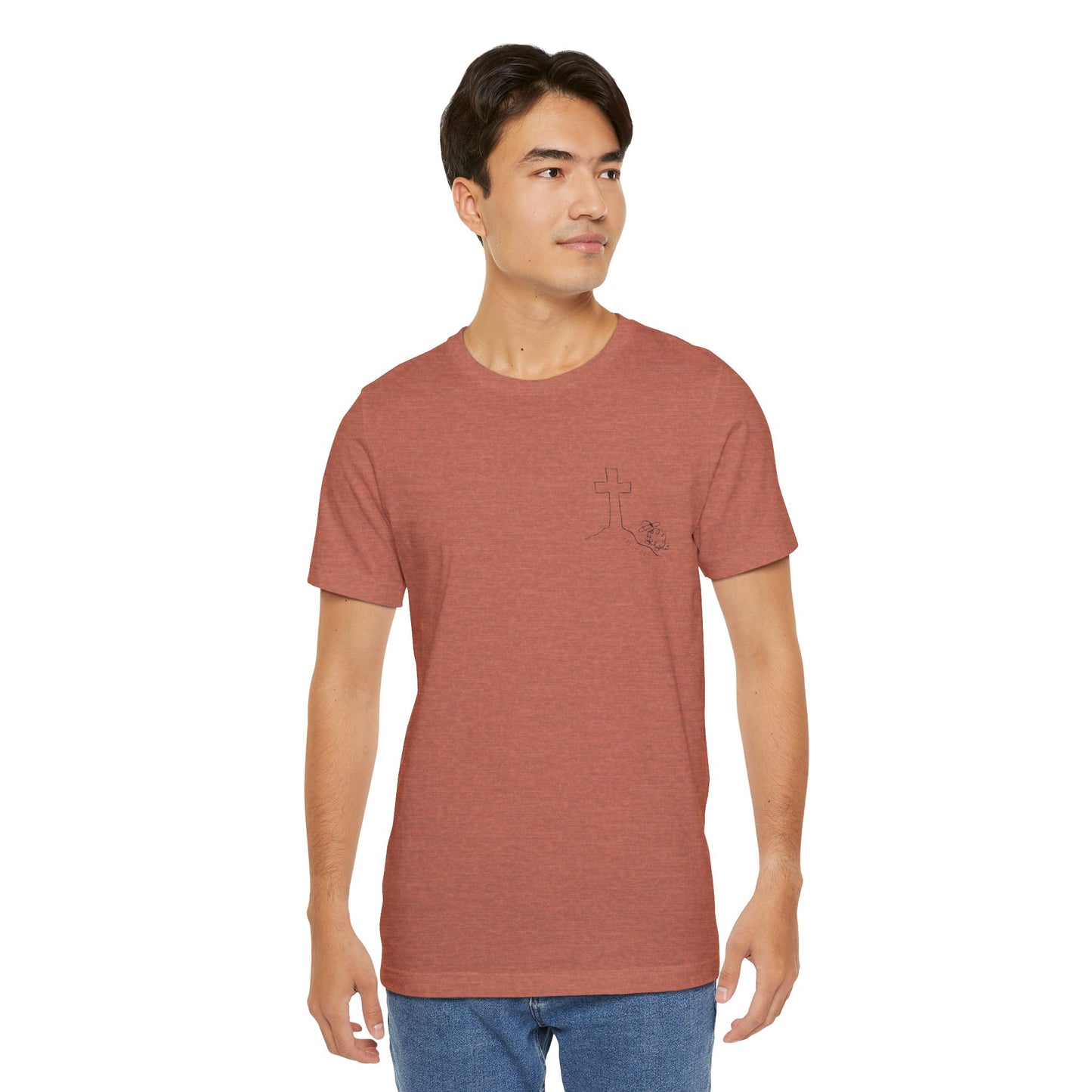 That They May Have Life Unisex Jersey Short Sleeve Tee