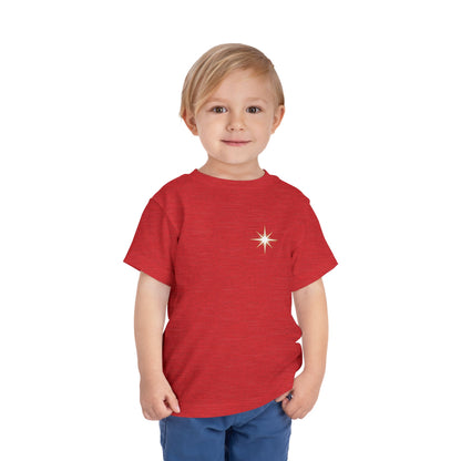 For We Saw His Star Toddler Short Sleeve Tee