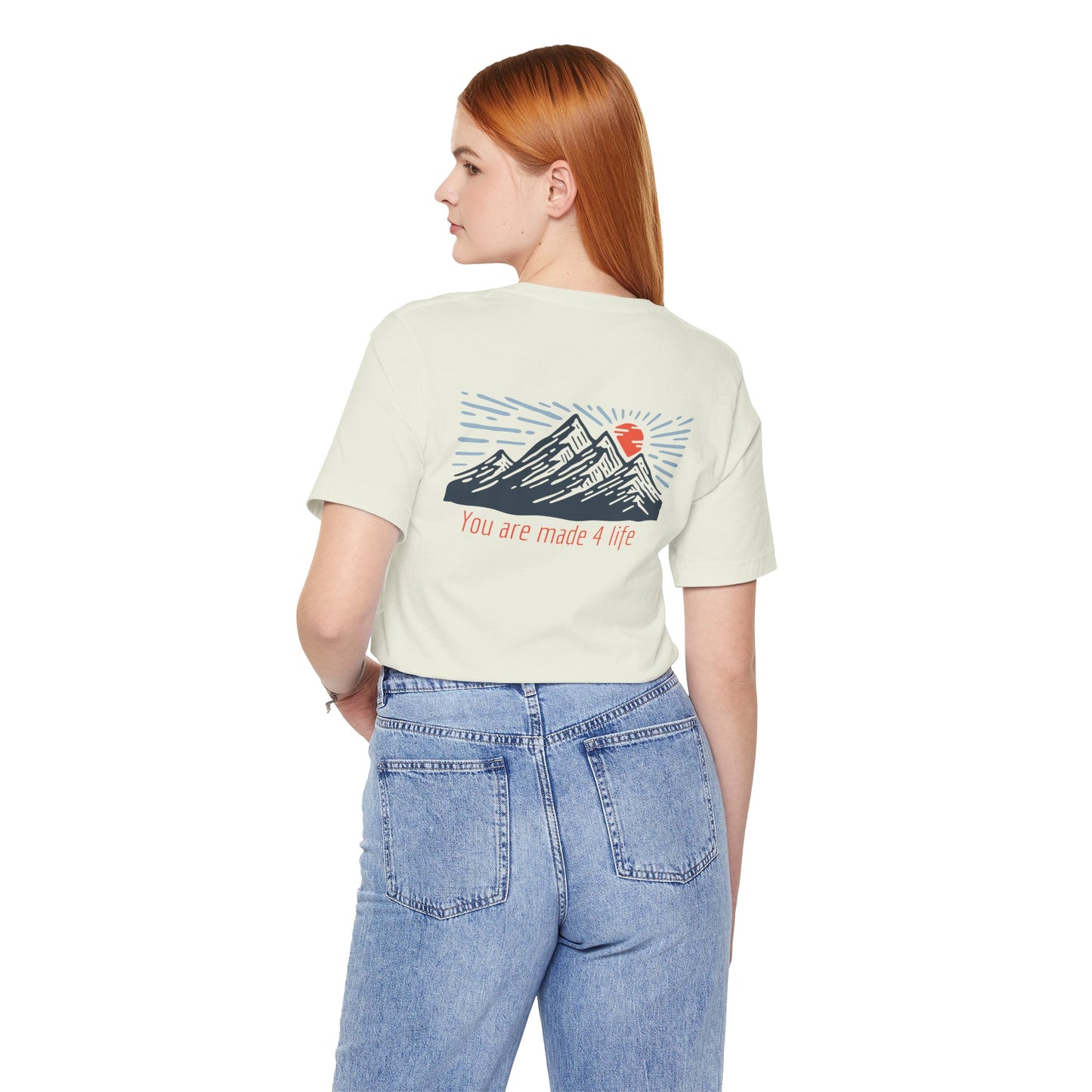 Mountain Made 4 Life Unisex Jersey Short Sleeve Tee