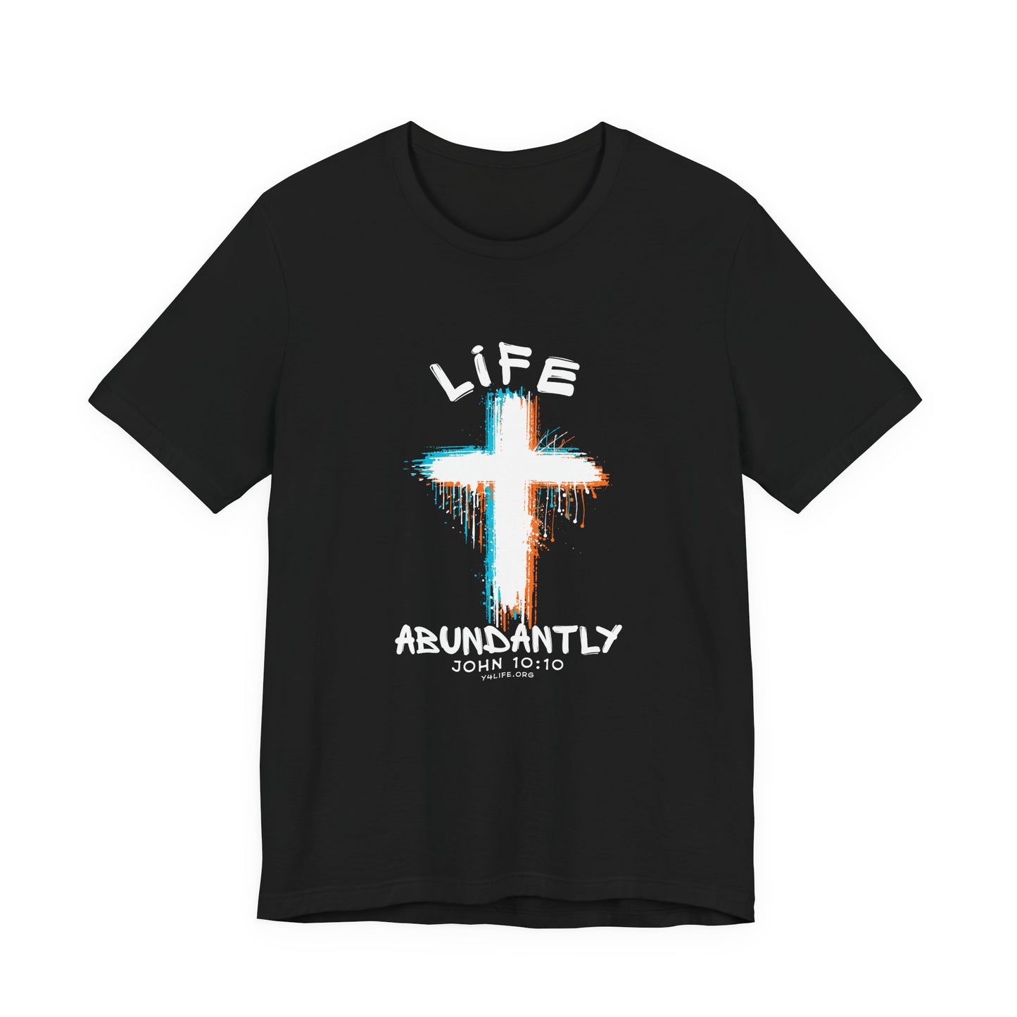 Life Abundantly Multicolor Short Sleeve Tee