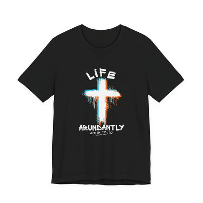 Life Abundantly Multicolor Short Sleeve Tee