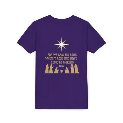 For We Saw His Star Youth Short Sleeve Tee
