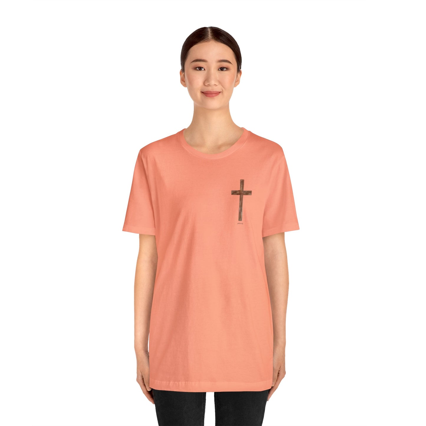 Jesus Saved Me Unisex Jersey Short Sleeve Tee