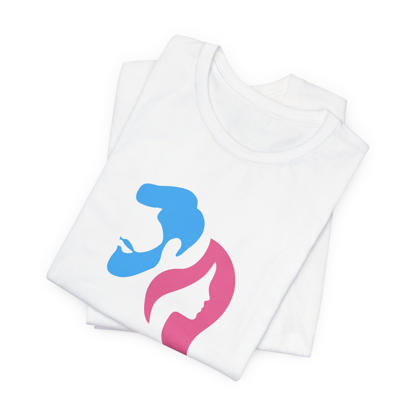 "Gender is a Gift" (faces) Unisex Jersey Short Sleeve Tee