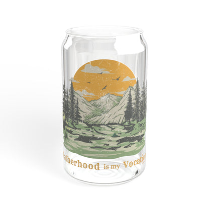 Fatherhood is my Vocation 16oz Sipper Glass