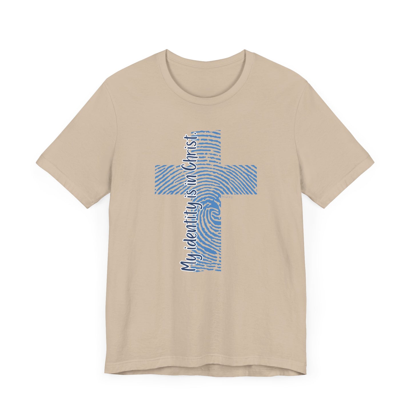 "My Identity is in Christ" Unisex Jersey Short Sleeve Tee