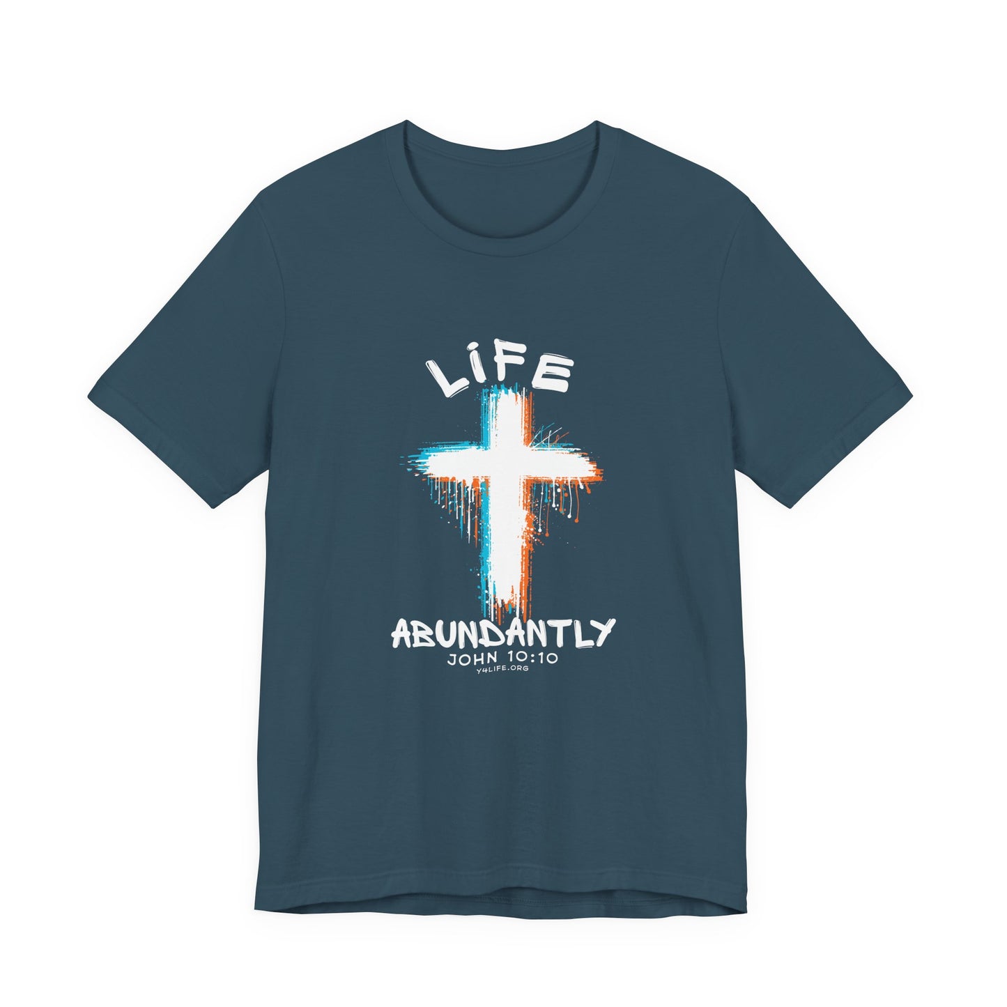 Life Abundantly Multicolor Short Sleeve Tee