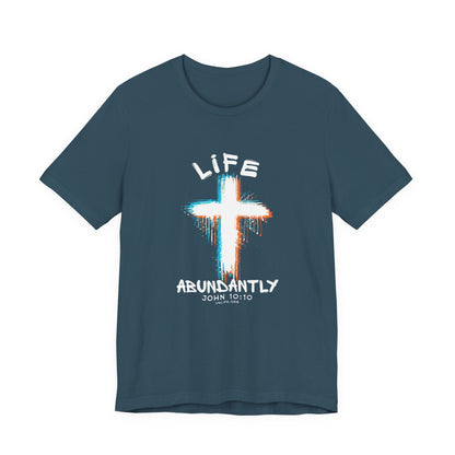 Life Abundantly Multicolor Short Sleeve Tee