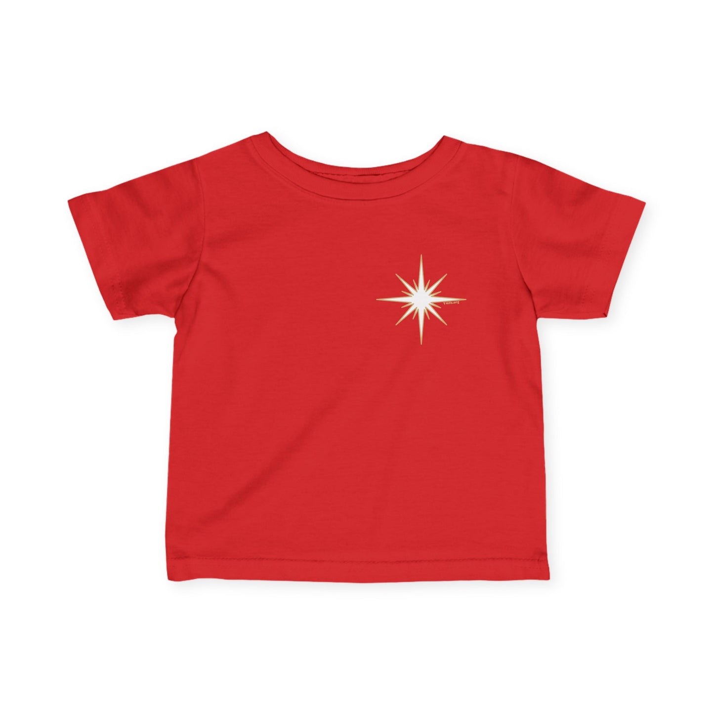 For We Saw His Star Infant Fine Jersey Tee