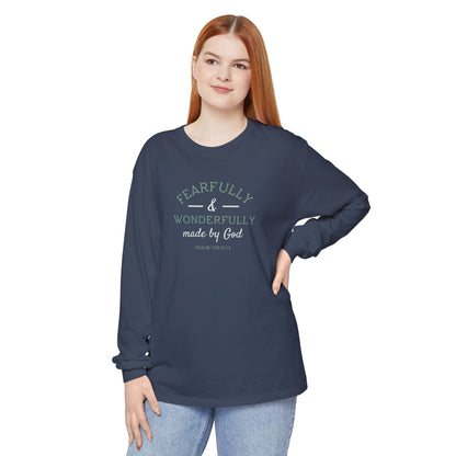 Fearfully & Wonderfully Made Life Week 2026 Theme Long Sleeve Shirt