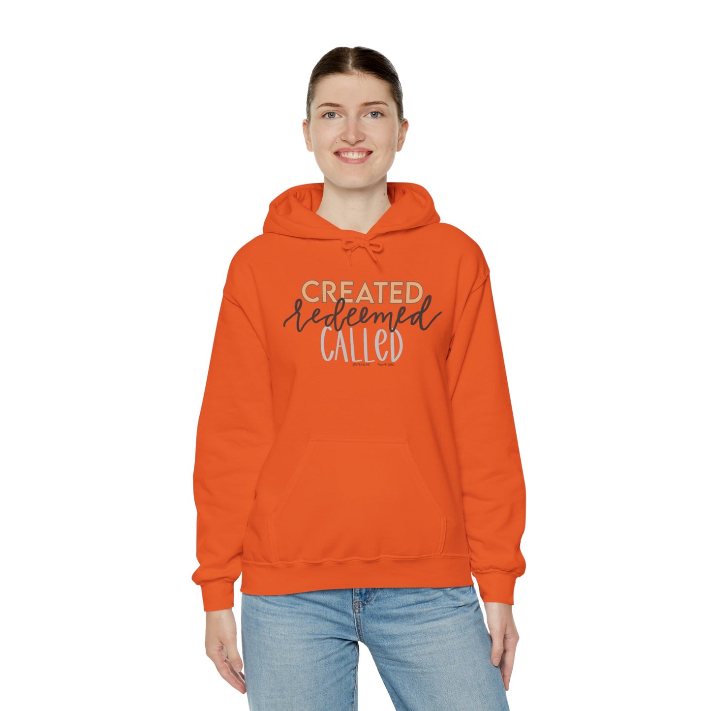 Created Redeemed Called Hooded Sweatshirt