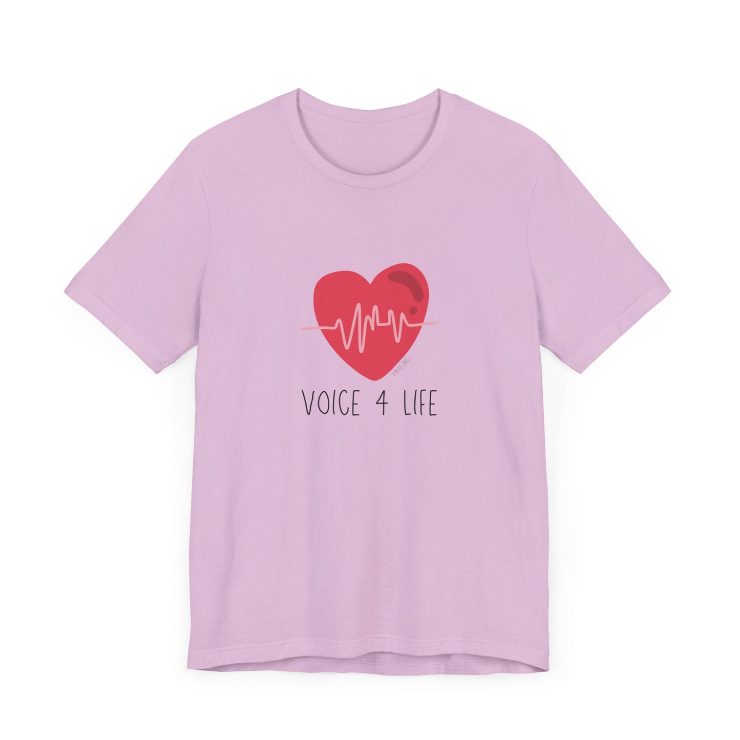 Voice 4 Life (Heartbeat) Short Sleeve T-Shirt