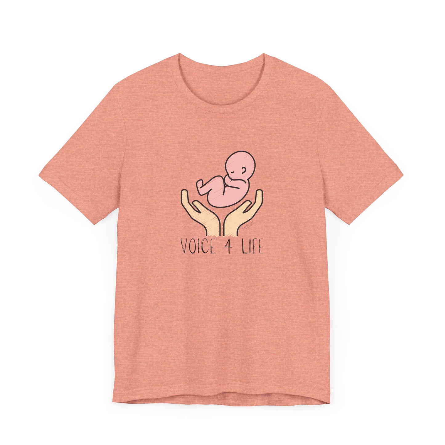 Voice 4 Life (Baby) Short Sleeve T-Shirt