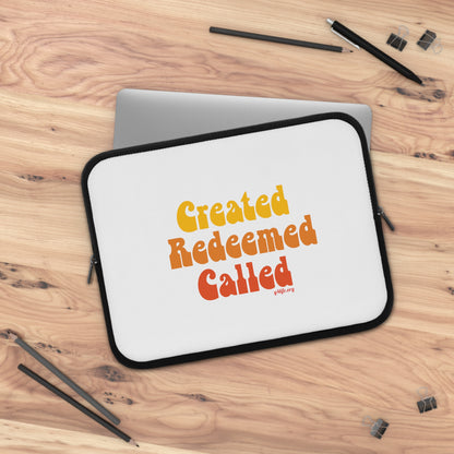 Created, Redeemed, Called Laptop Sleeve