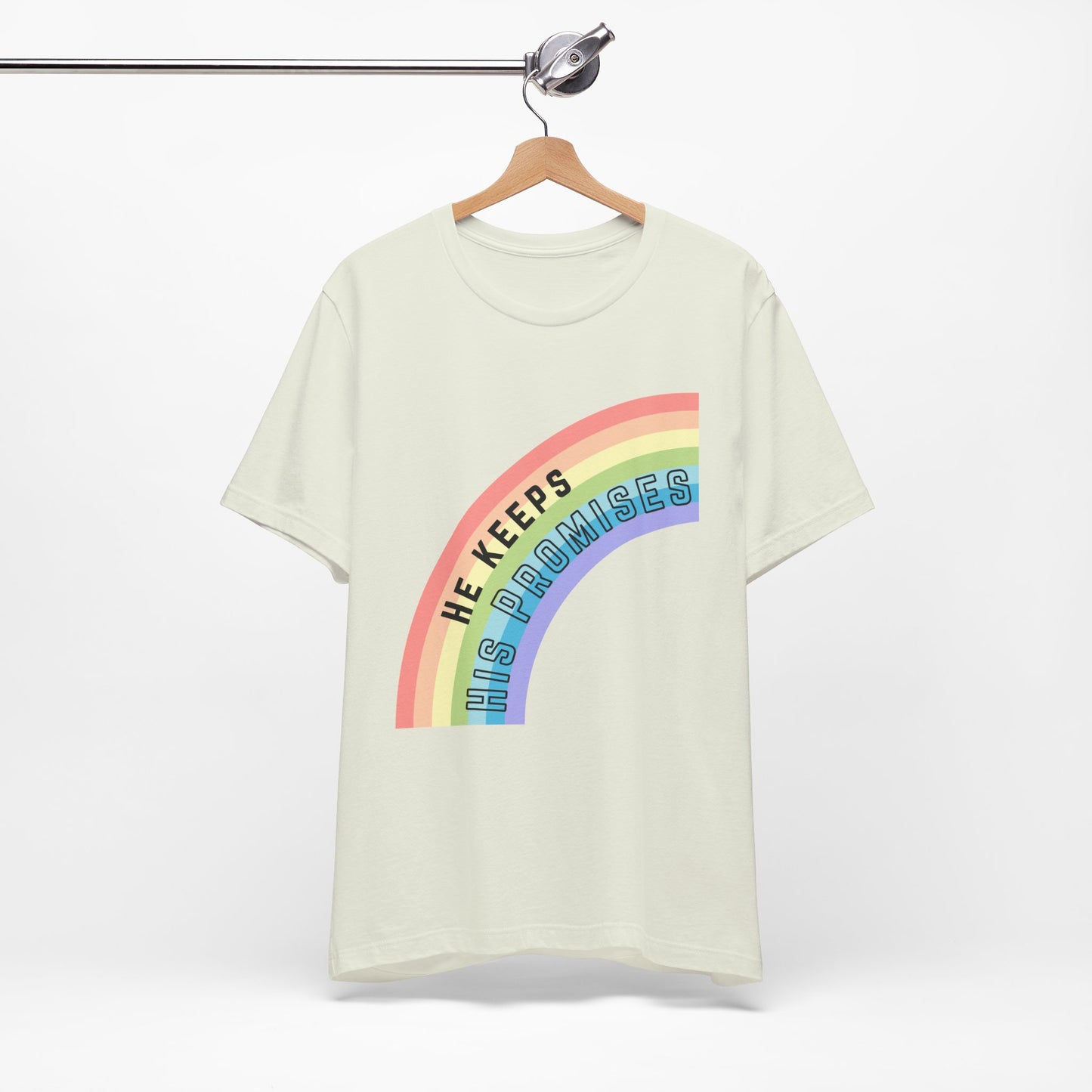"He Keeps His Promises" Unisex Jersey Short Sleeve Tee