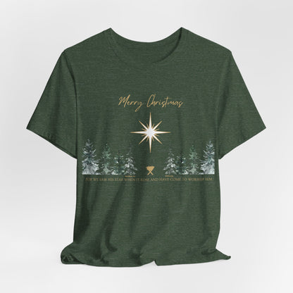 Merry Christmas Short Sleeve Tee