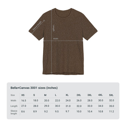 "Family Matters" (white print) Unisex Jersey Short Sleeve Tee